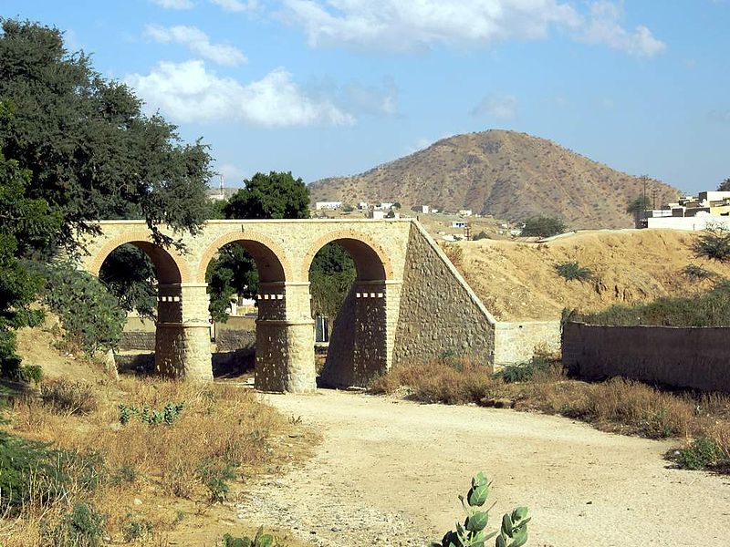 Trains - Eritrea Railway Bridge at Keren